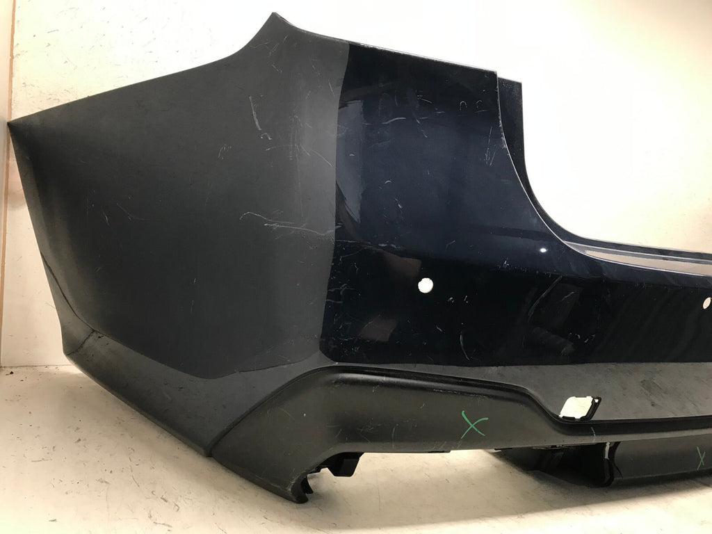 Rear Bumper Cover Blue 2020-2021 Subaru Legacy Base/XT/Sport w/Sensor Holes OEM
