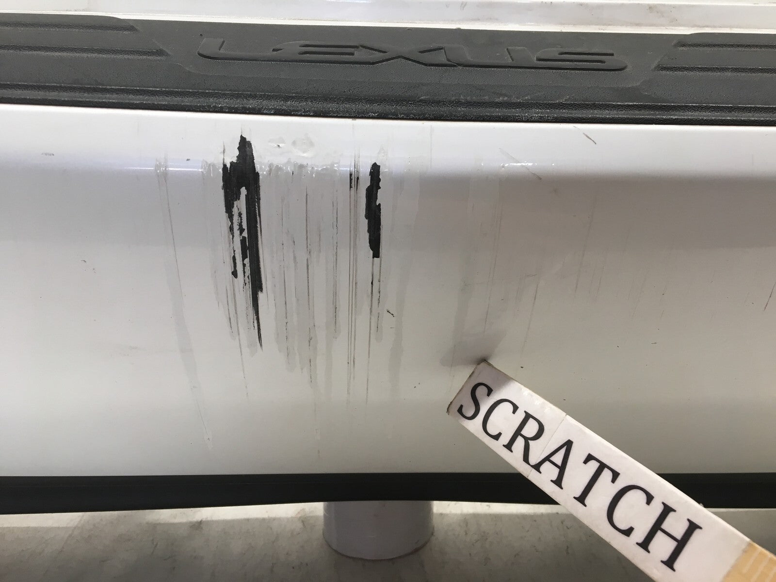 Rear Bumper Cover Lexus RX350 RX450H Base F-Sport w/Sensor Holes 2011-2015 OEM2
