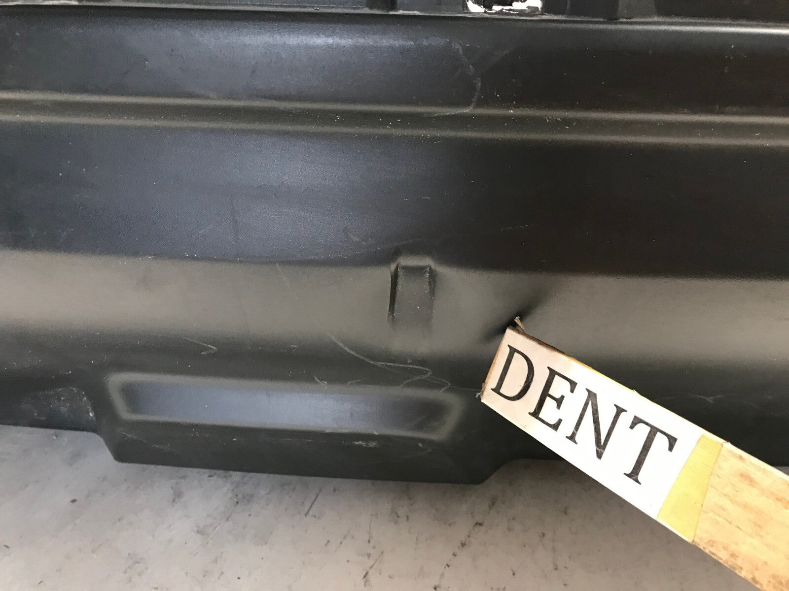 Rear Bumper LOCAL Nissan Pathfinder SV Platinum w/Sensor Holes Black 17 2018 OEM