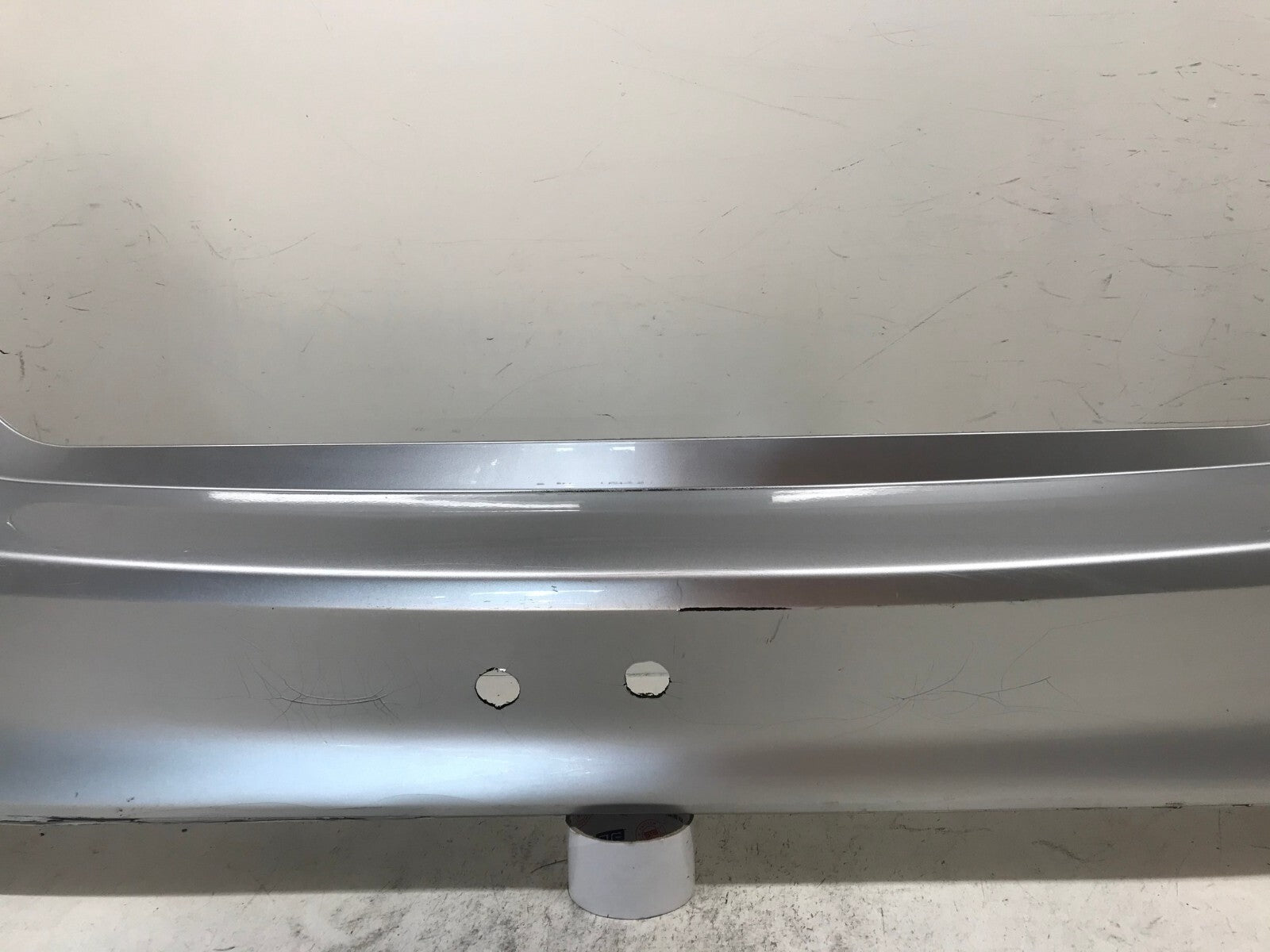 Rear Bumper Cover Silver 2012-2014 Ford Focus Hatchback BM5Z17K835CBPTM OEM