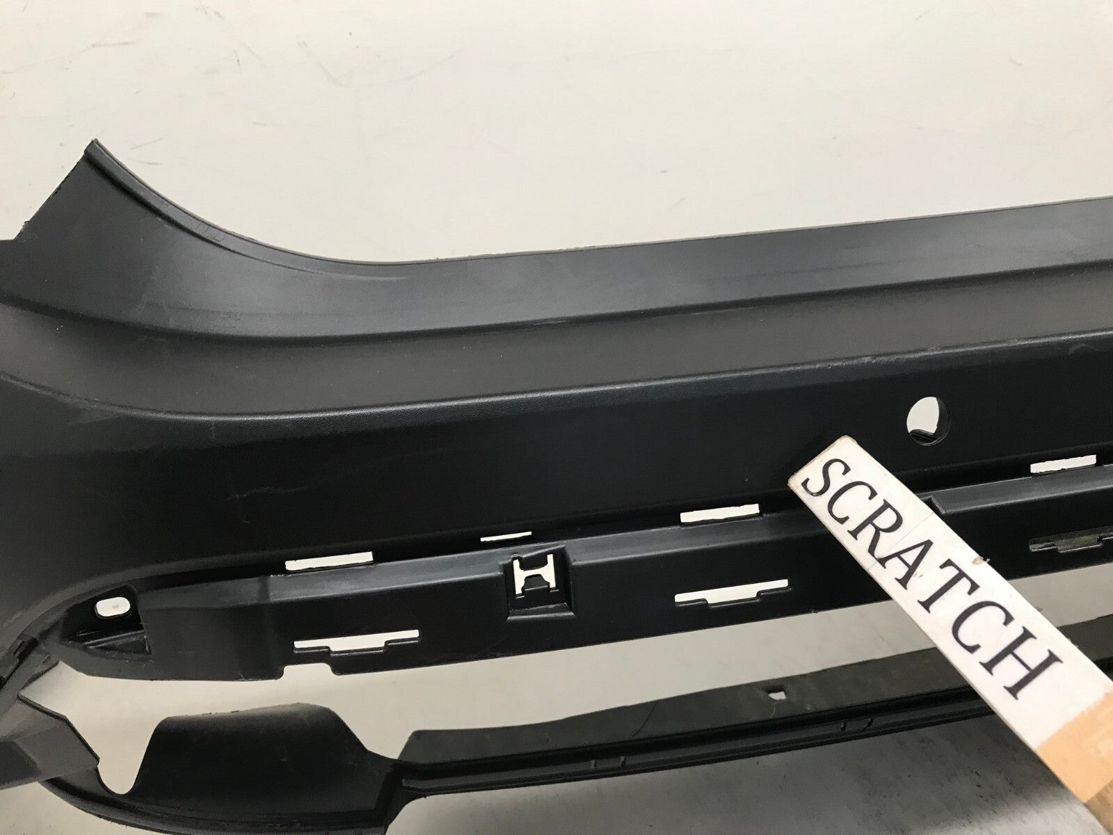 Rear Bumper Cover Toyota RAV4 Adventure w/Sensor Holes Black 2019 2020 OEM2