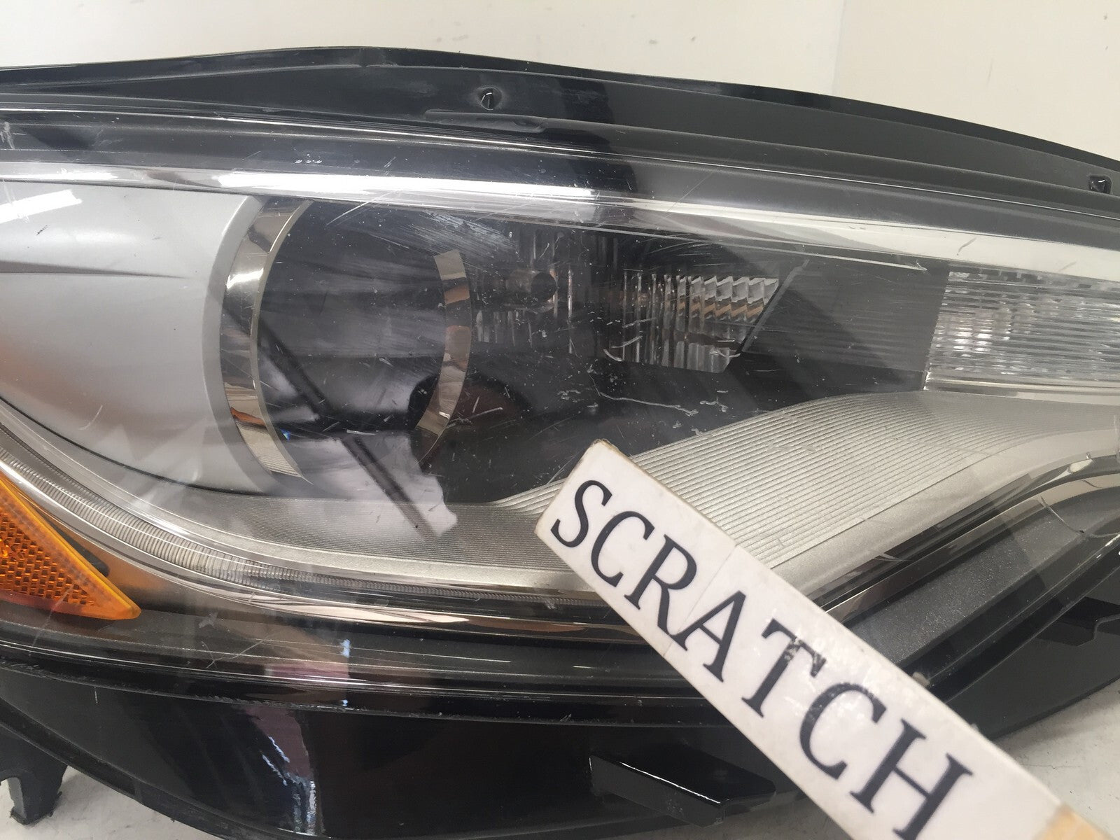 Xenon Hid Led Headlight Right Passenger Side Audi A6 12-15 Damaged OEM