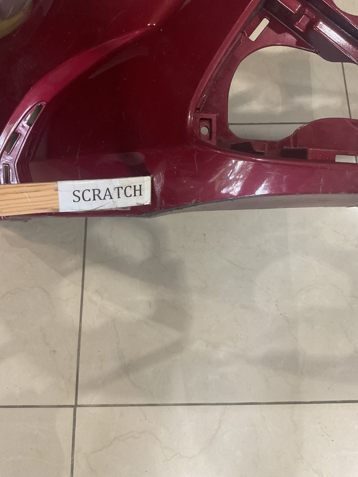 Front Bumper Cover Red 2020 2021 2022 Toyota Corolla L LE XLE CAPA