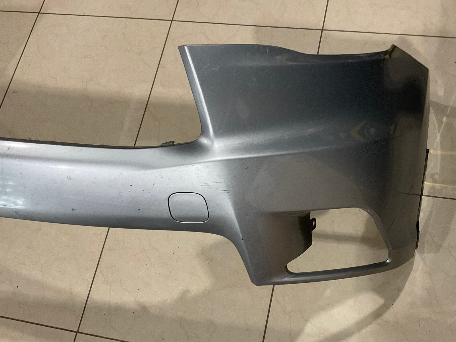 Front Bumper Cover Grey Toyota Highlander LE Lted Hybrid 14-16 52119+0e220 OEM