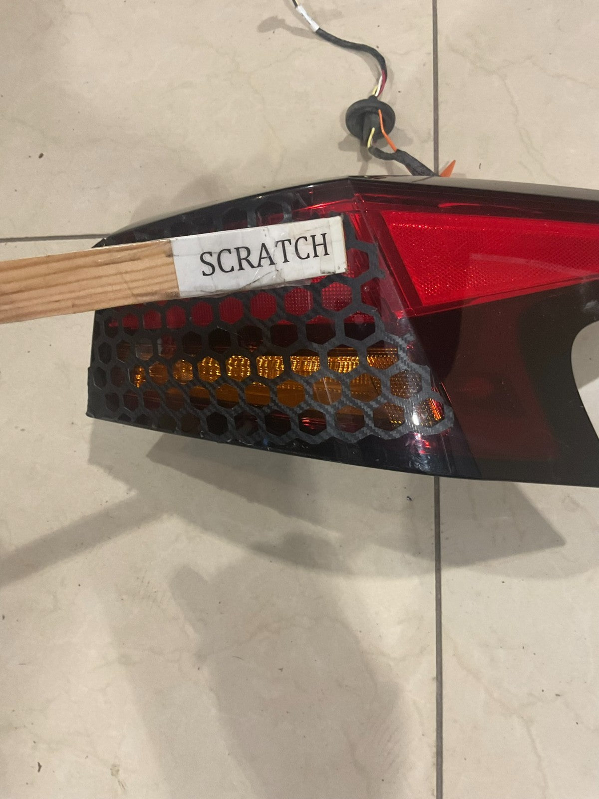 Tail Light Right RH Passenger 2020-2022 Nissan Versa CAPA