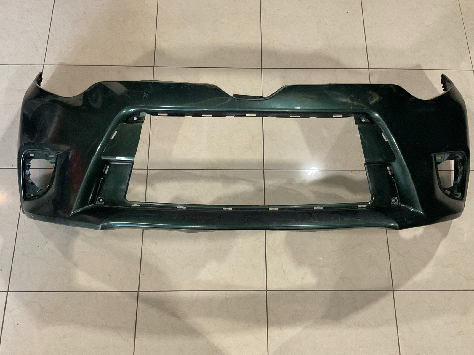 Front Bumper Cover Green 2014-2016 Toyota Corolla CE L LE LE ECO Models CAPA