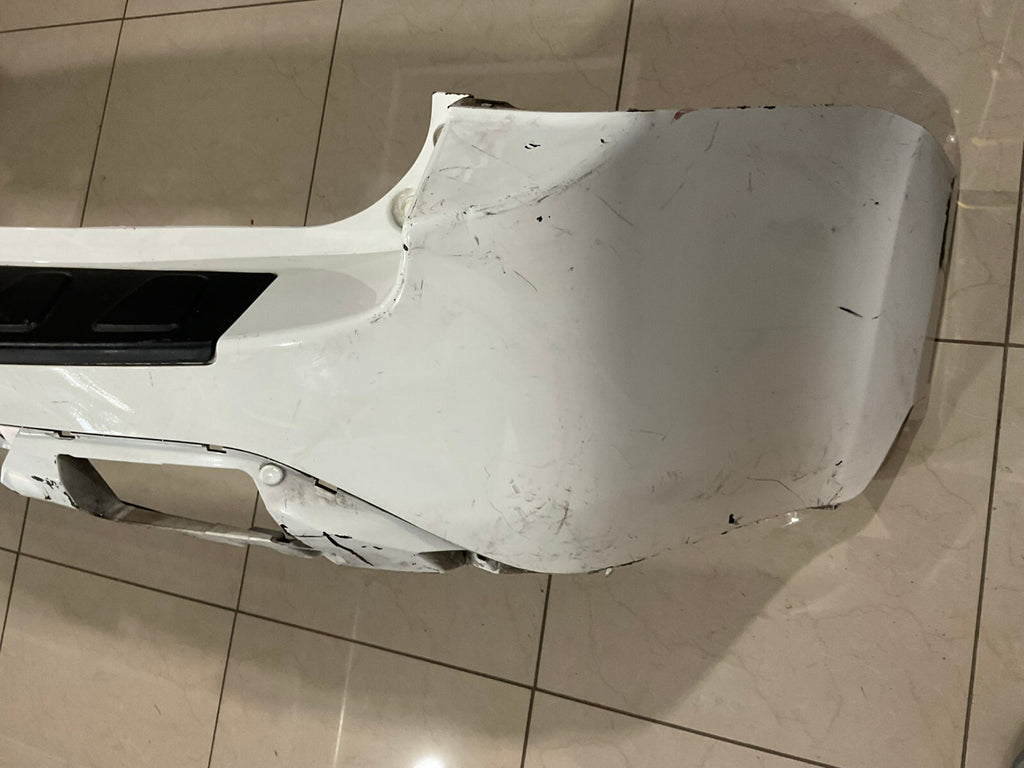 Rear Bumper Cover White Honda Pilot Touring 2012 13 2014 2015 71501-SZA-ZZ00 OEM