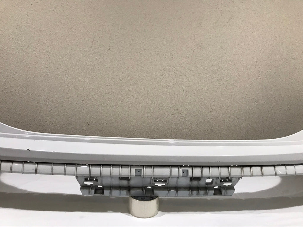 Rear Upper Bumper Cover White 21-22 Hyundai Santa Fe Calligraphy SE SEL OEM