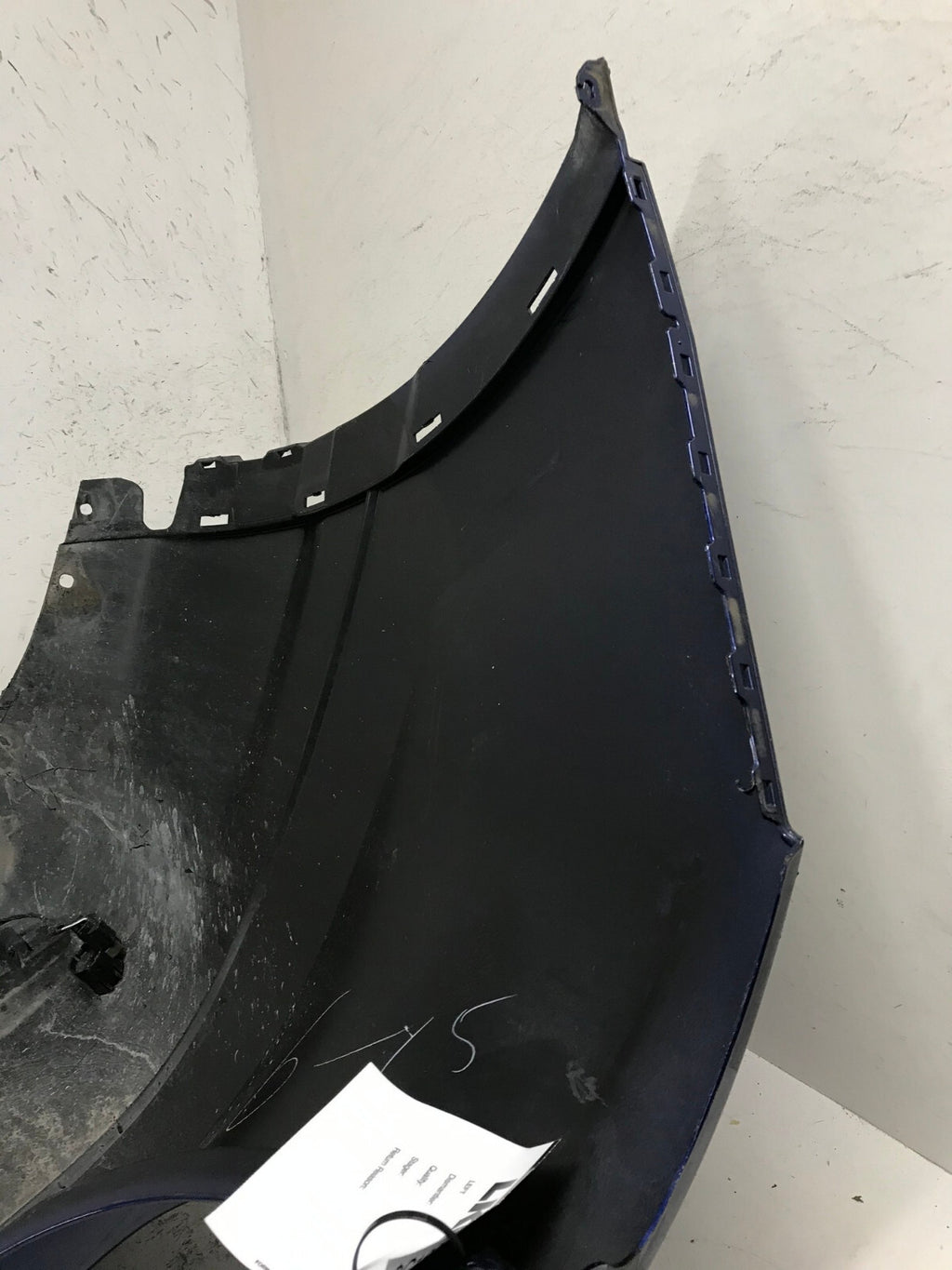 Rear Bumper Cover Blue Nissan Rogue Sport S SL SV 17 18 w/Sns H 62022-6MA0H OEM