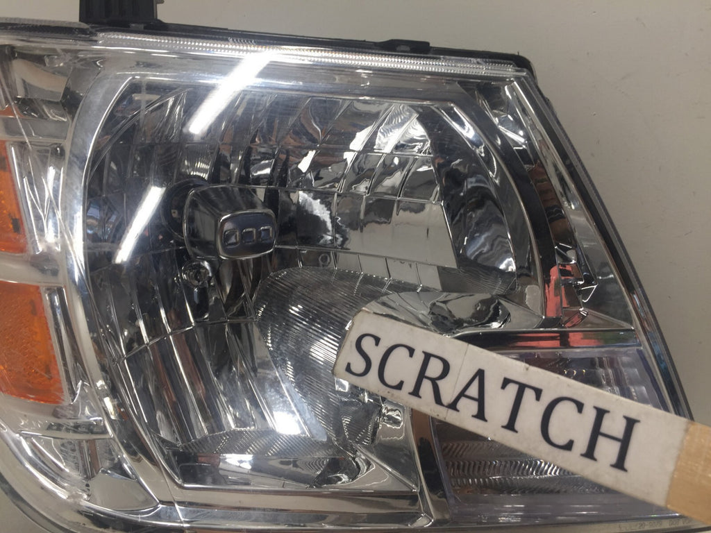 Head light Damaged RH Right Passenger Nissan Frontier 2009-2013 CAPA