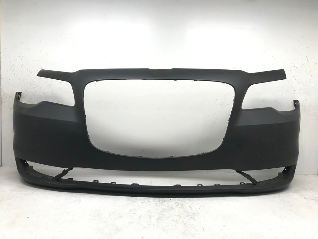 Front Bumper Cover Chrysler 300 Black 2015-2020 CAPA