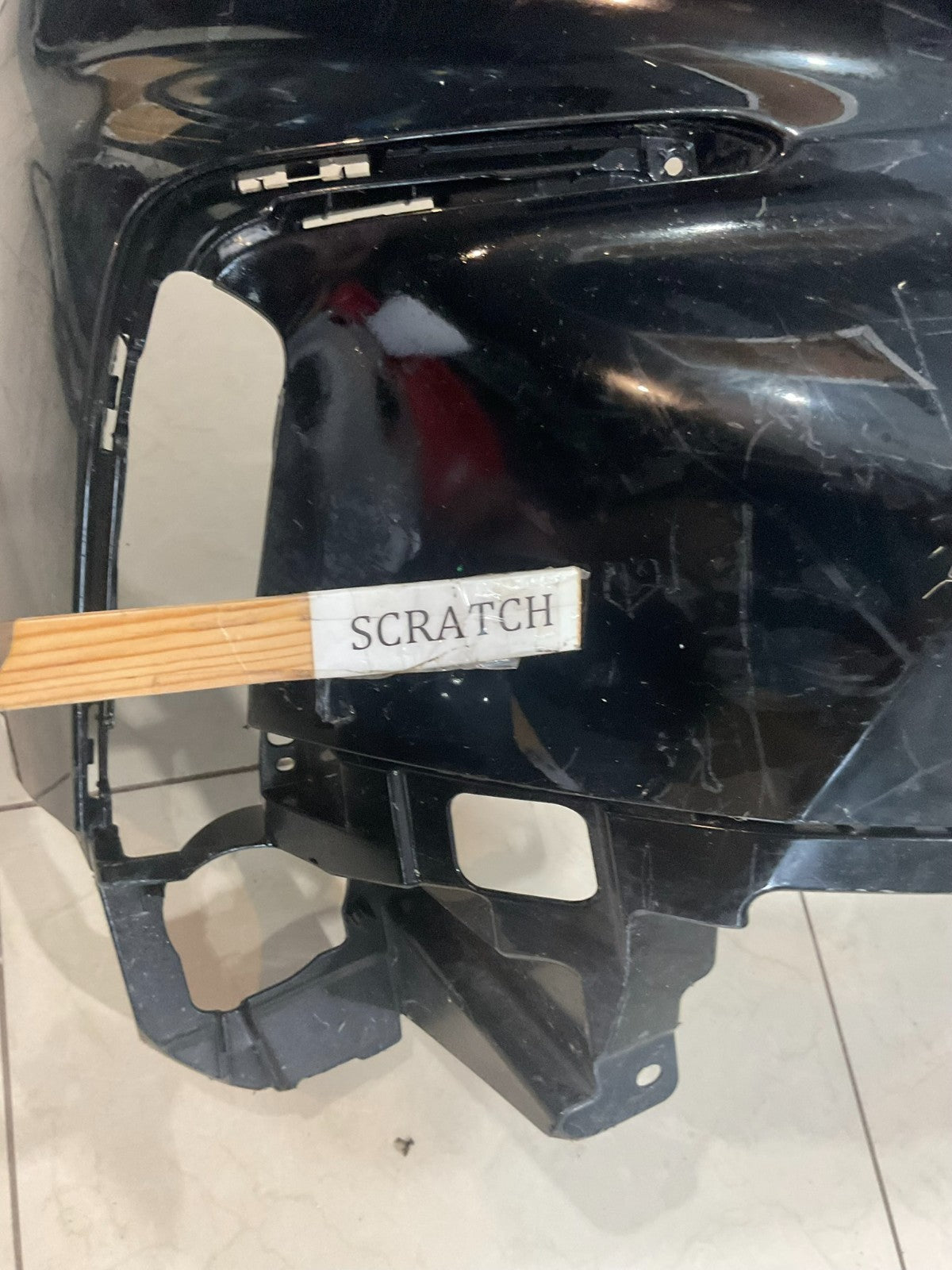 Front Upper Bumper Cover Black Honda Pilot 2023-2024 71101+t90+a000 OEM