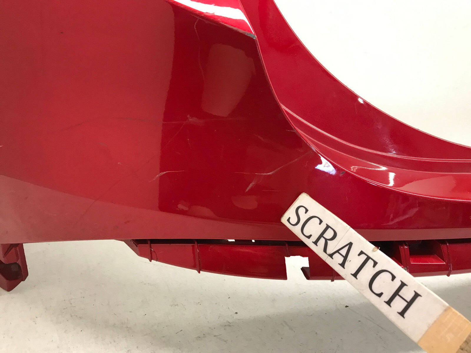 Rear Bumper Cover Hyundai Santa Fe SE/SEL/XRT/Lim Red 2021-2022 86611-S2500 OEM