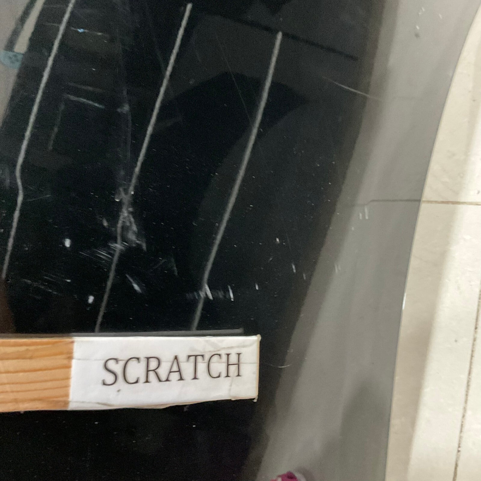 Front Bumper Cover Black 2019 2020 Lexus ES350 F-Sport 52119-06J00 OEM