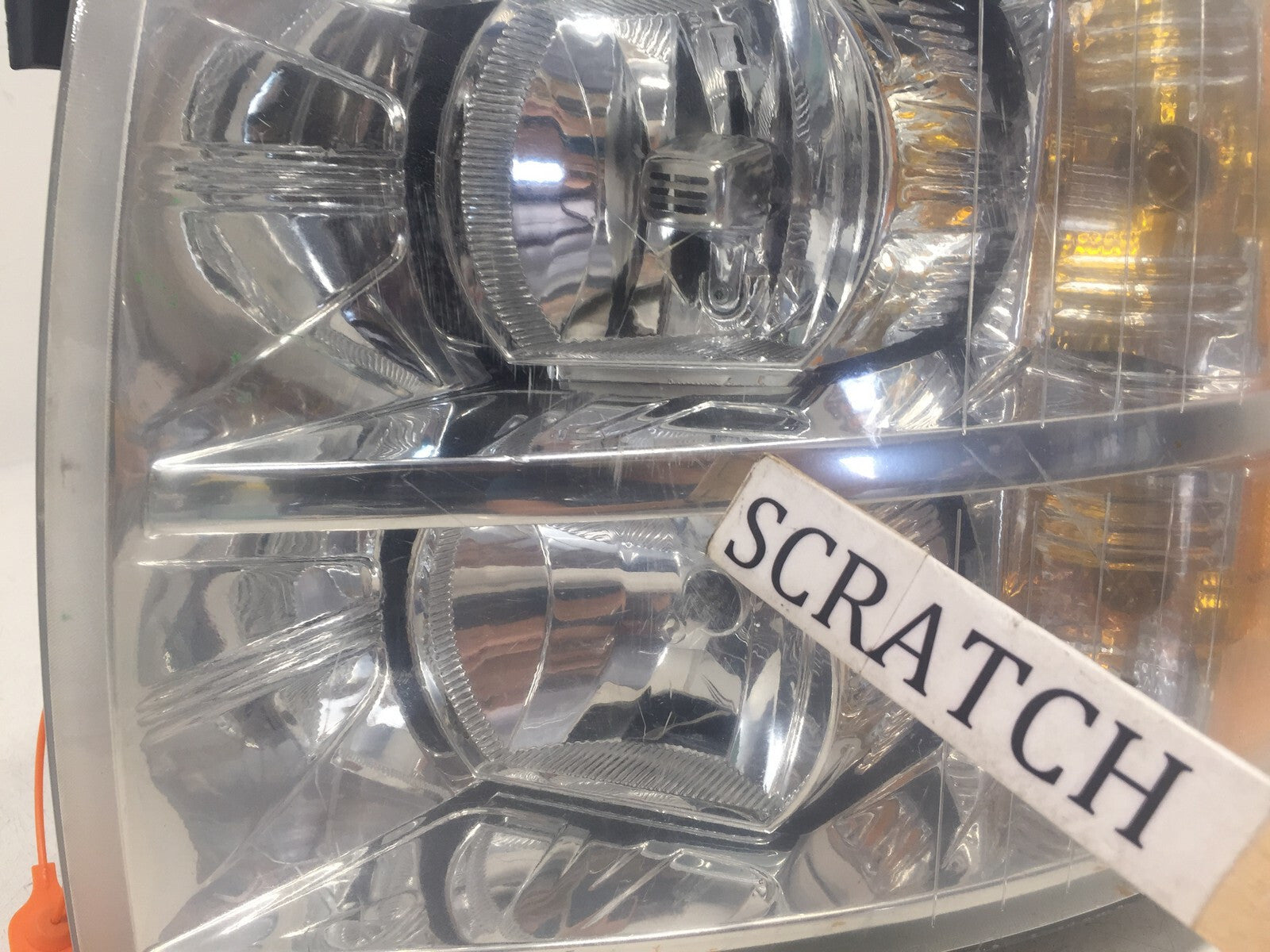 Headlight Damaged Head Lamp LH Driver Chevy Silverado 1500 2500 3500 07-2013 OEM