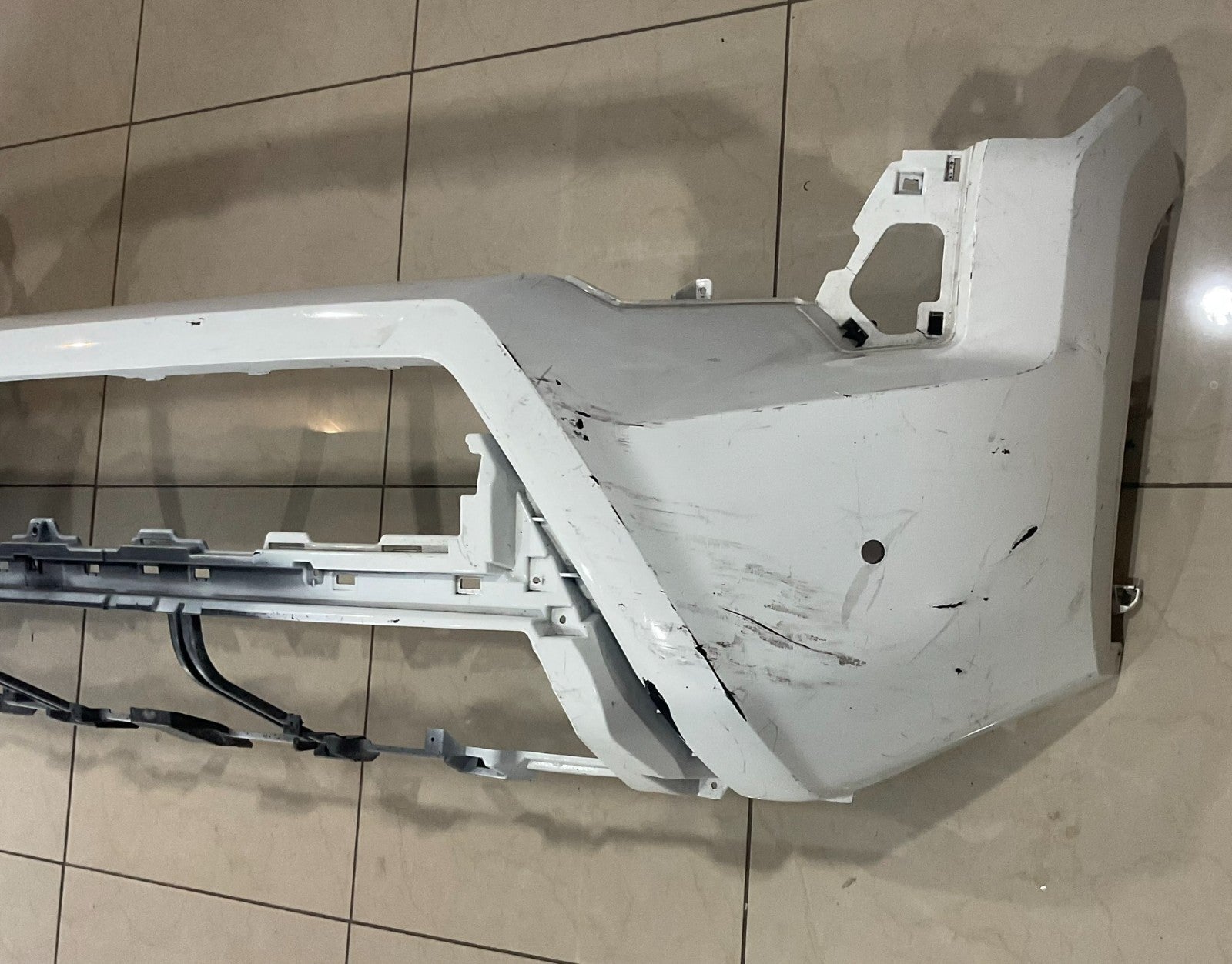 Front Bumper Cover White 24 25 Toyota Tacoma 52119+ak010 OEM