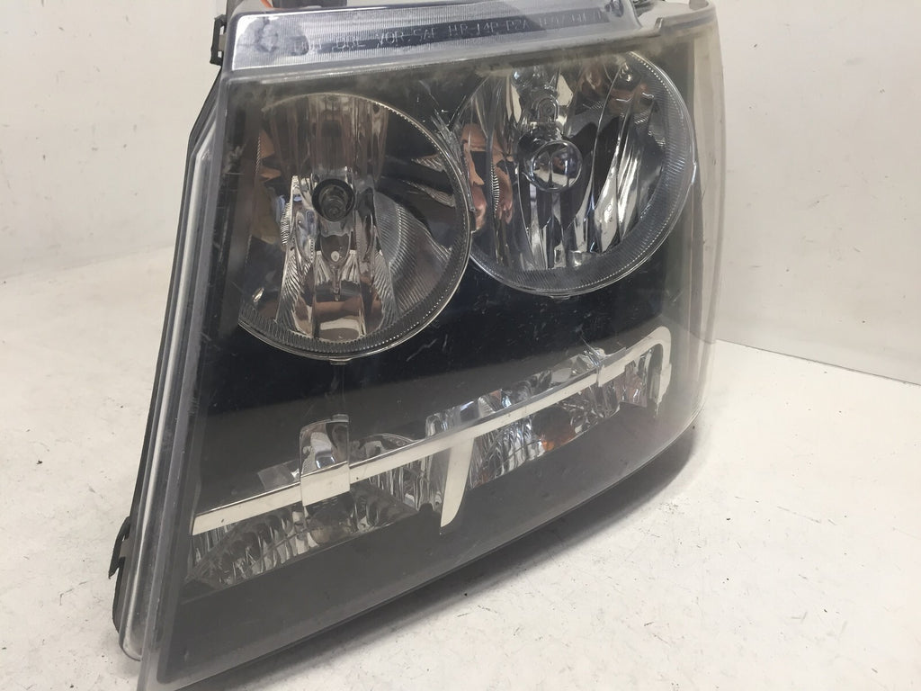 Headlight Damaged Headlamp Driver LH Chevy Suburban 1500 Avalanche 07-14 OEM