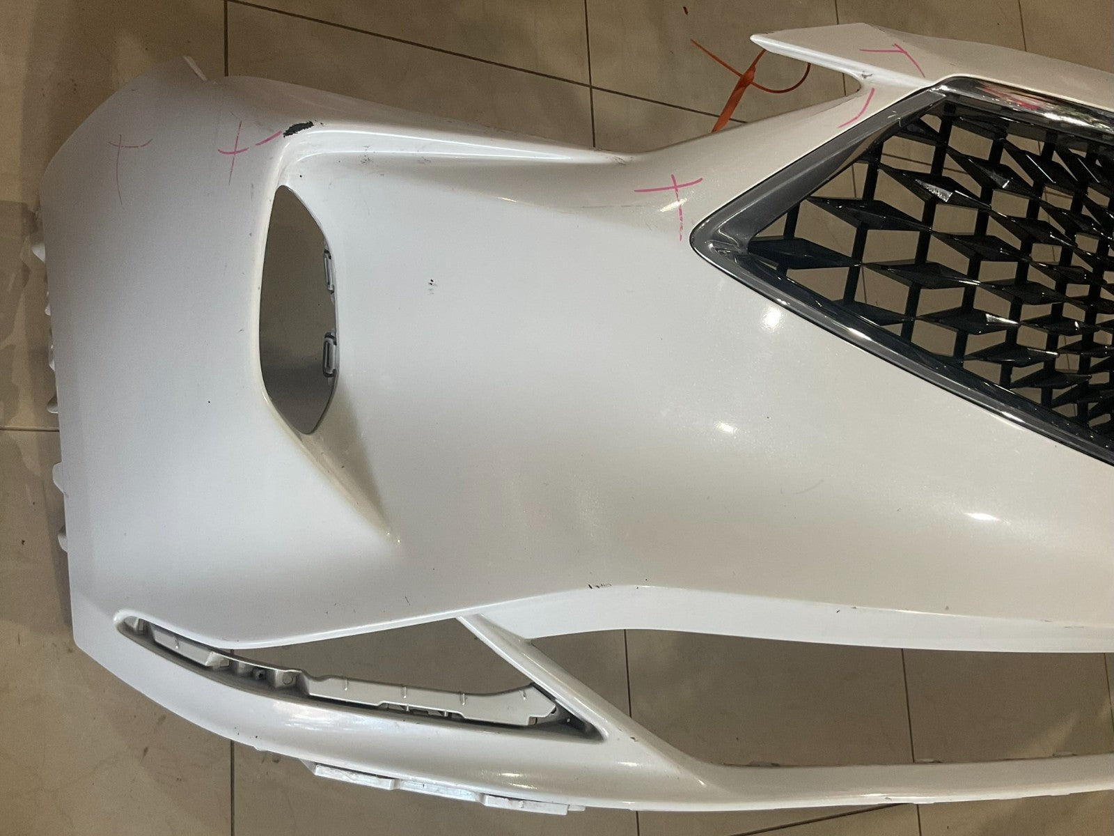 Front Bumper Cover White 2021-2023 Acura MDX 71101+tya+a000 OEM