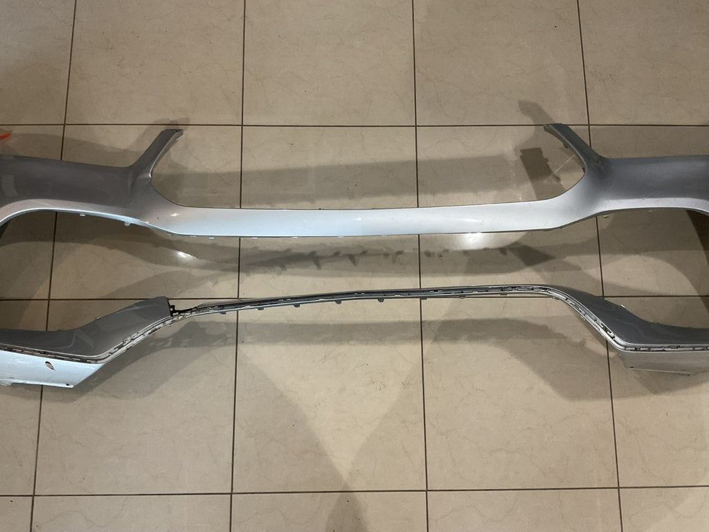 Front Upper Bumper Cover Silver 2020-22 Mercedes Benz GLE350 CAPA