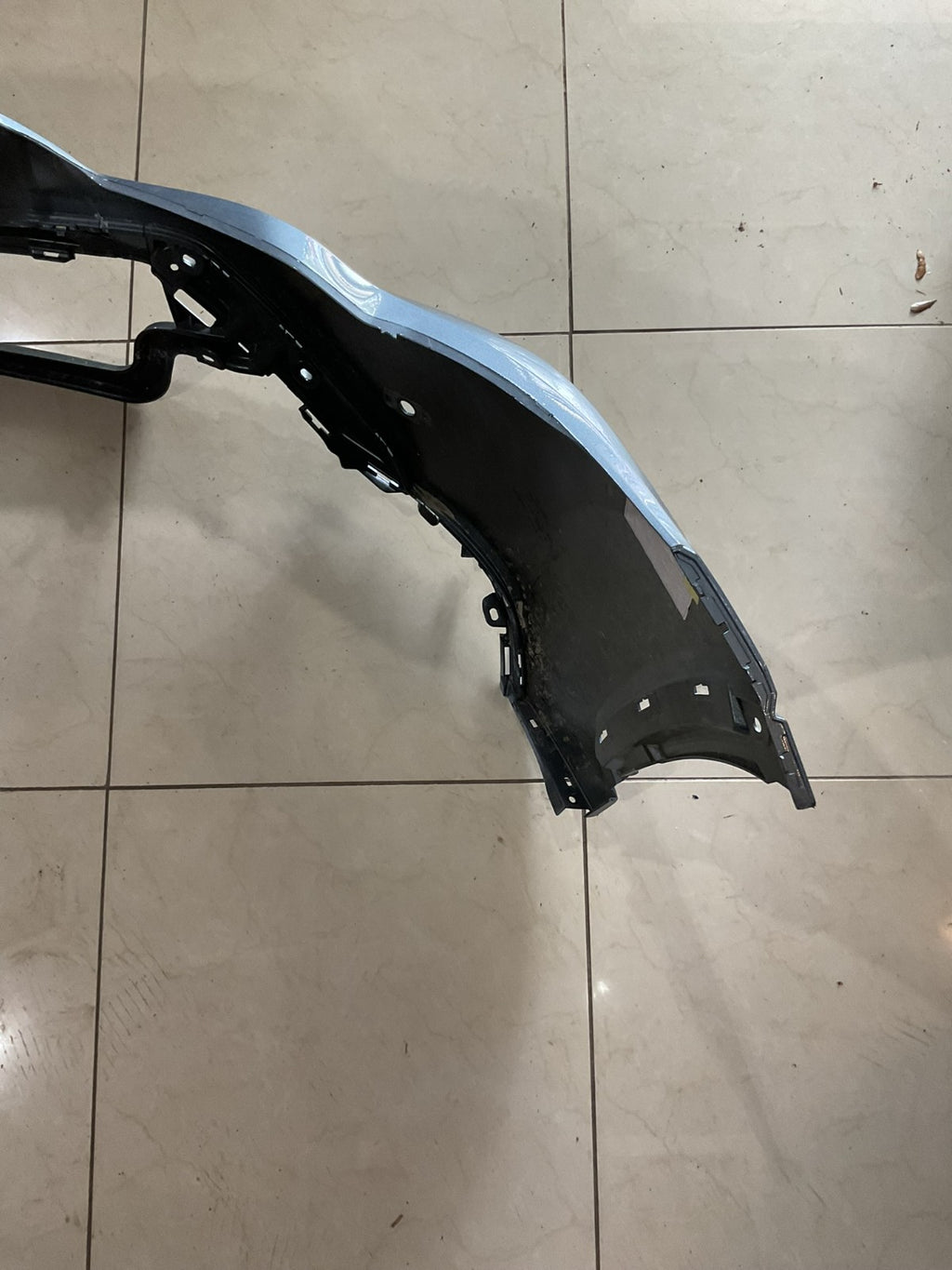 Front Bumper Cover Light Blue 2023 2024 Toyota Corolla Cross Hybrid SE CAPA
