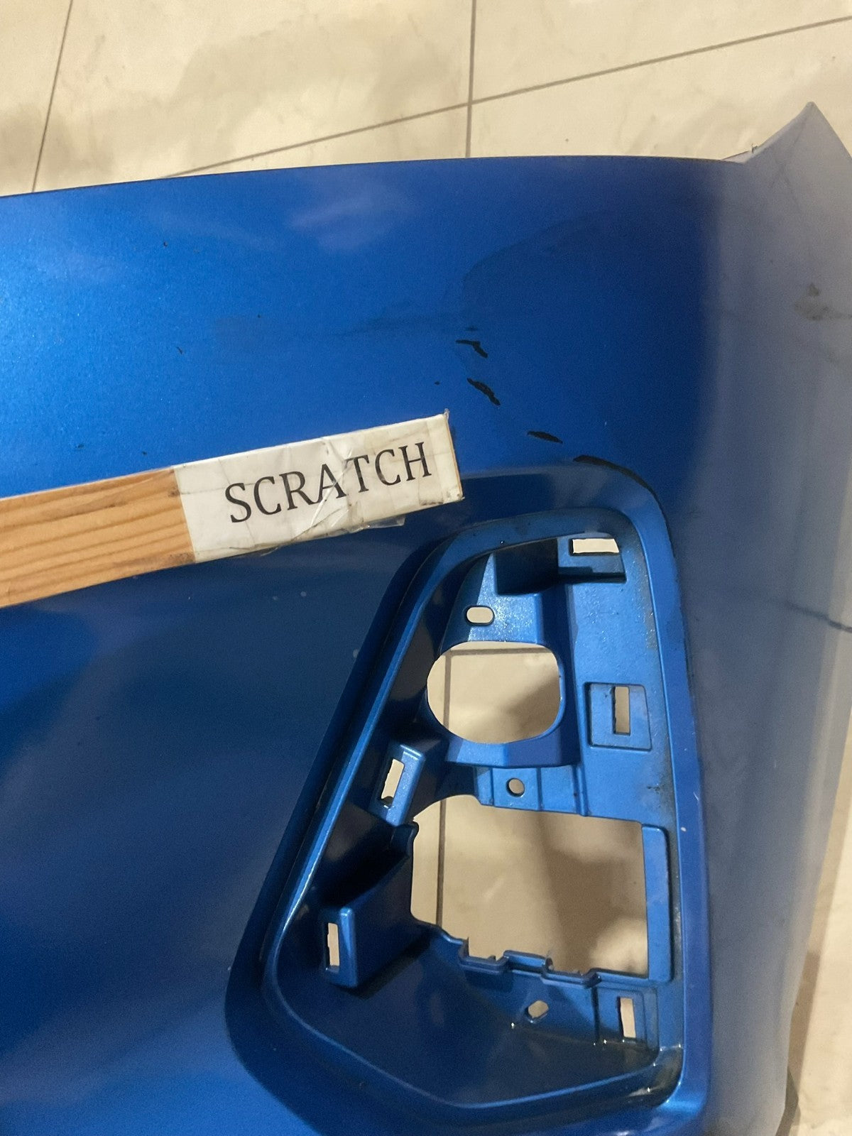 Front Bumper Cover Blue 2021 2022 Nissan Kicks S/SV/SR 62022+5r00h OEM