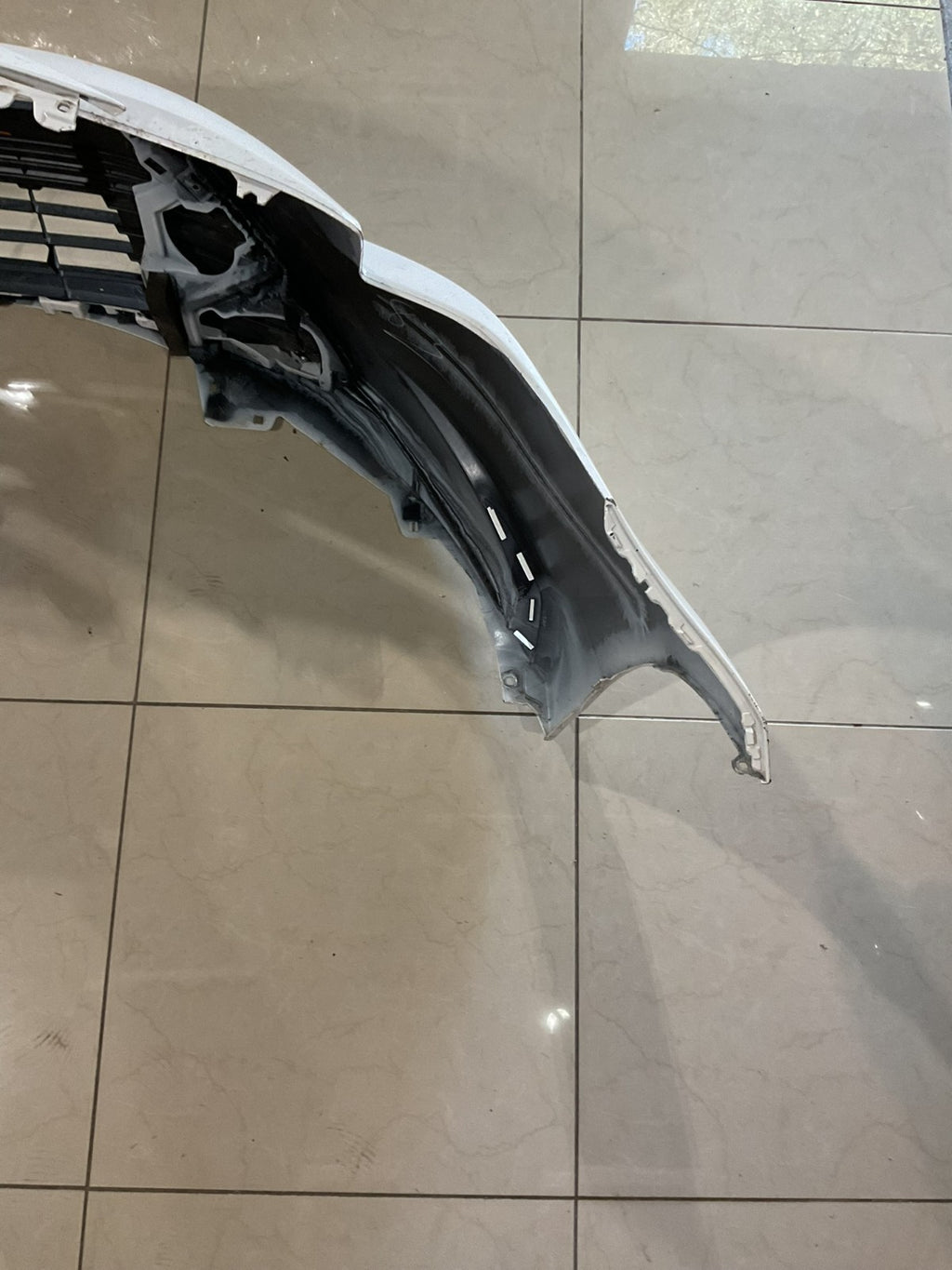 Front Bumper Cover White 2020 2021 2022 Toyota Corolla L LE XLE CAPA