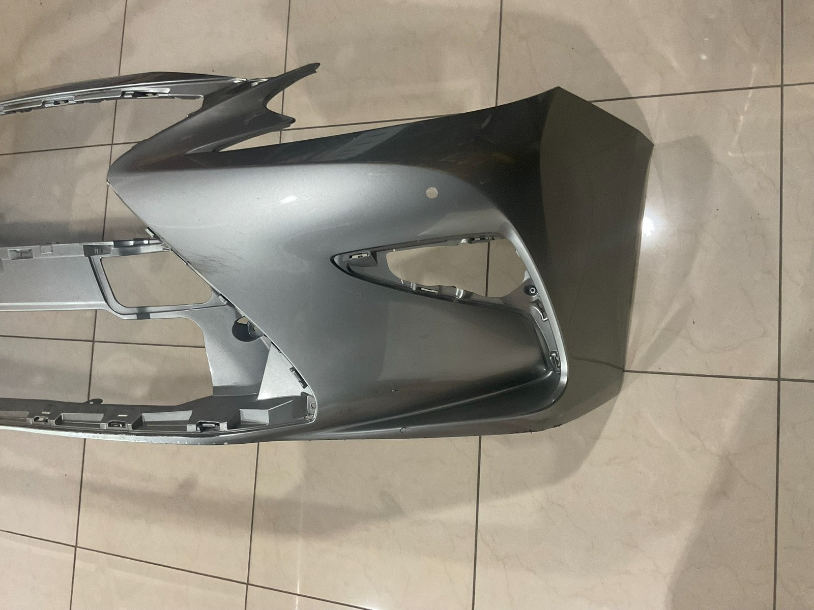 Front Bumper Cover Silver 2016 2017 2018 Lexus ES350 52119+06d20 OEM