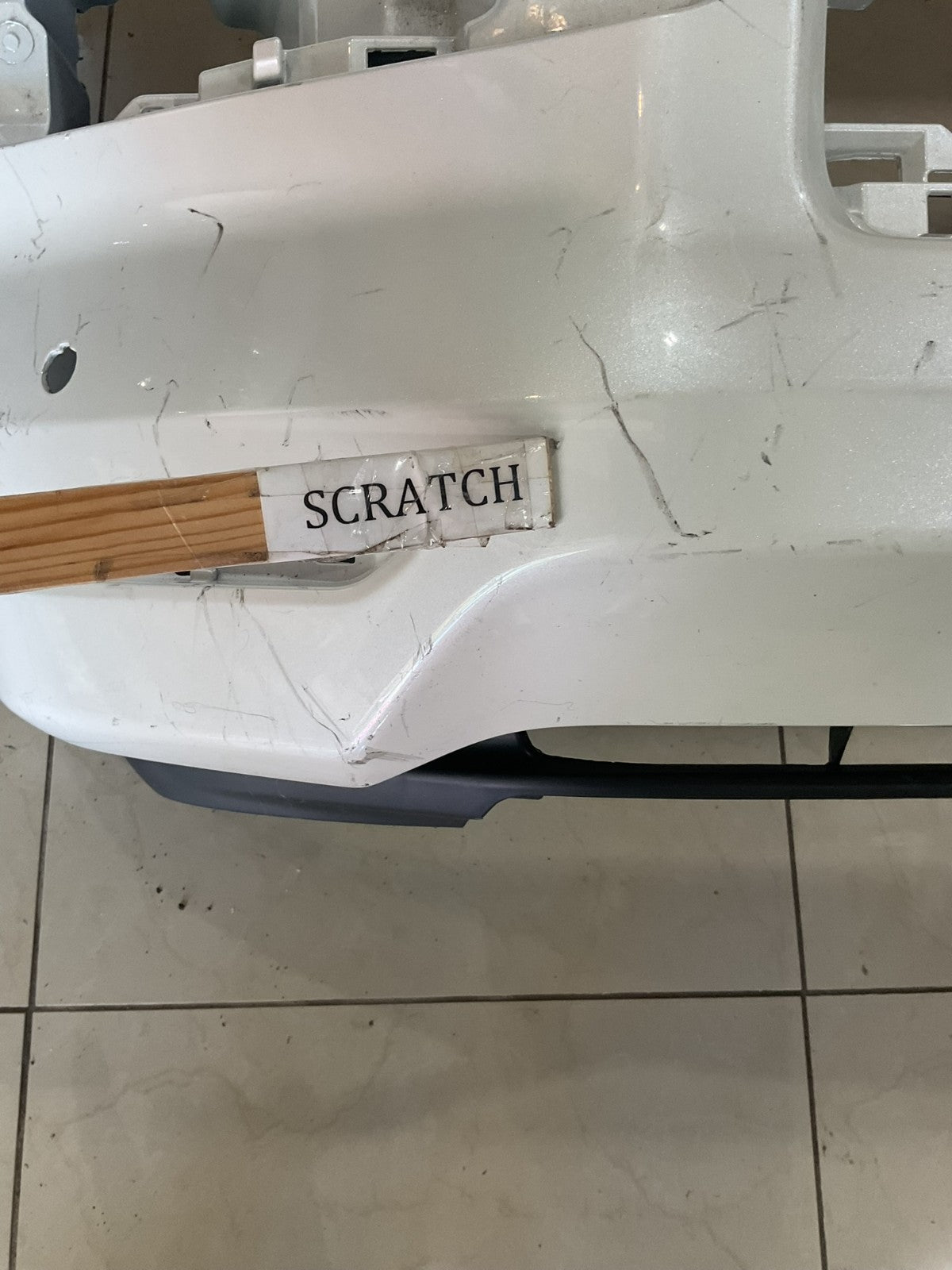 Front Bumper Cover White 2014-2023 Toyota 4Runner CAPA