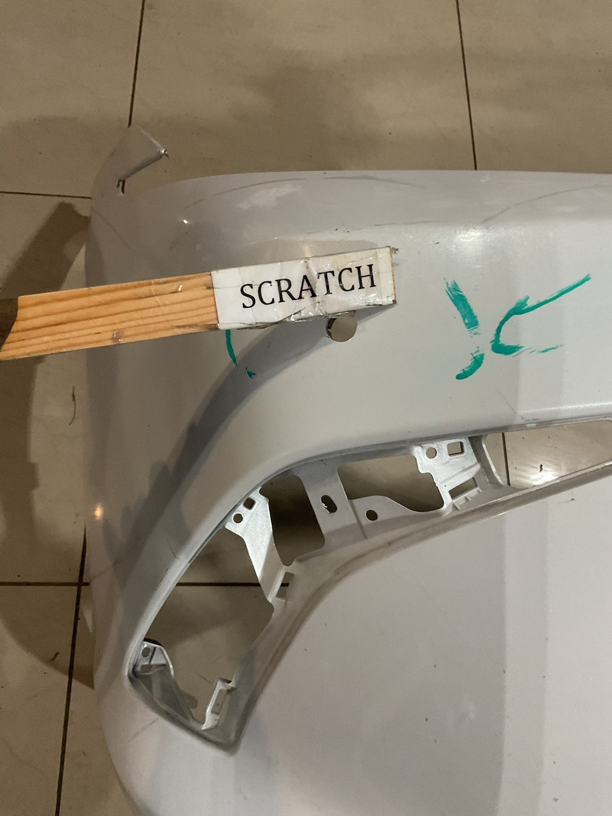 Front Bumper Cover White Lexus ES350 Base 2019 CAPA