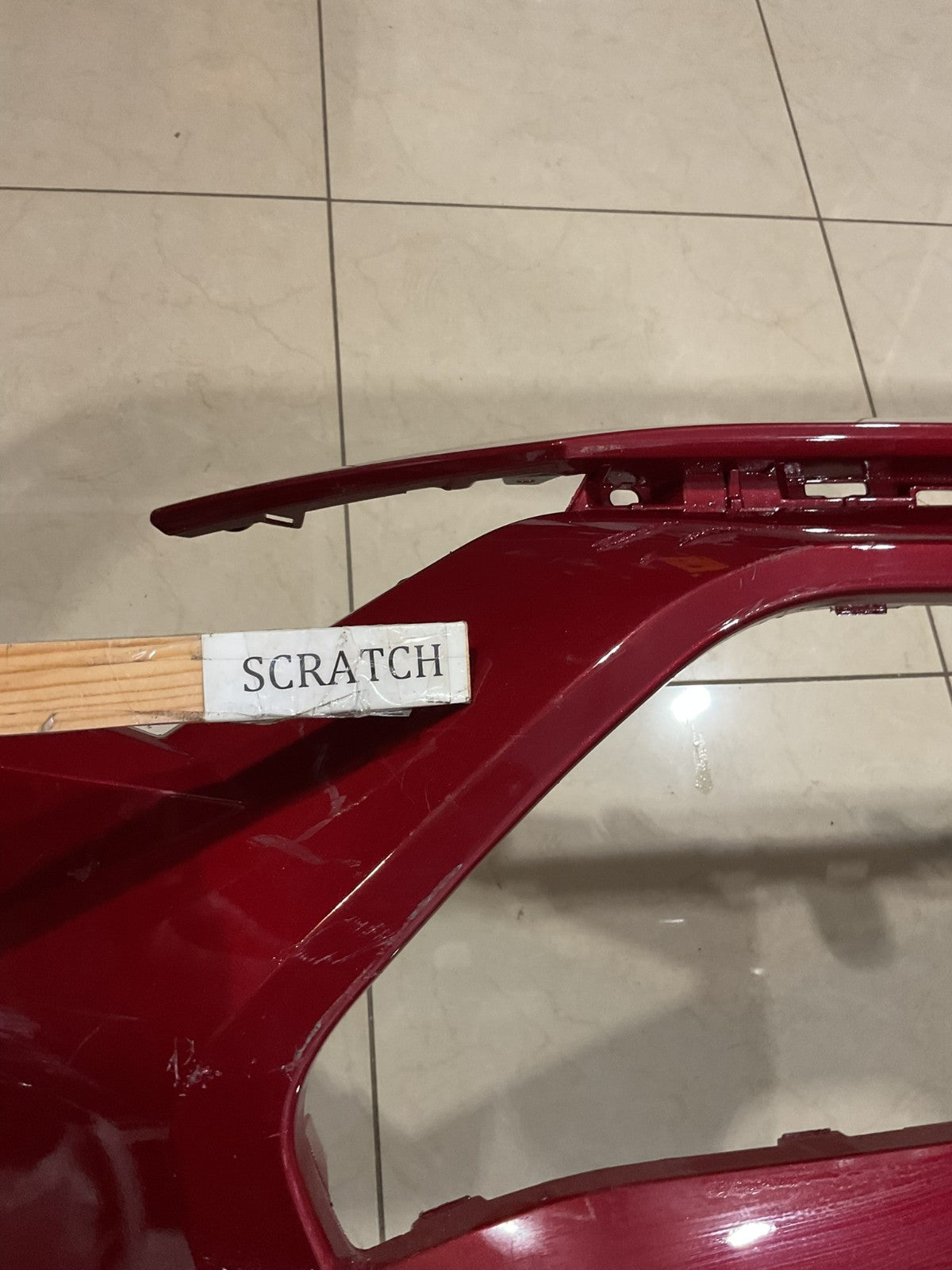 Front Bumper Cover Red 2019-2021 Toyota RAV4 LE/XLE/Hybrid LE 52119+0r200 OEM
