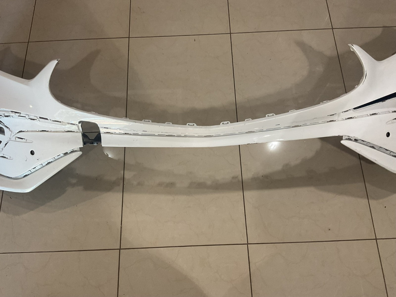 Front Bumper Cover White 2023 2024 2025 Mercedes Benz GLC Class X254 AMG CAPA