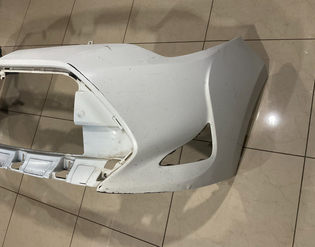 Front Bumper Cover White 2017-2018 Toyota Corolla L/LE/Eco/XLE 52119+l2040 OEM