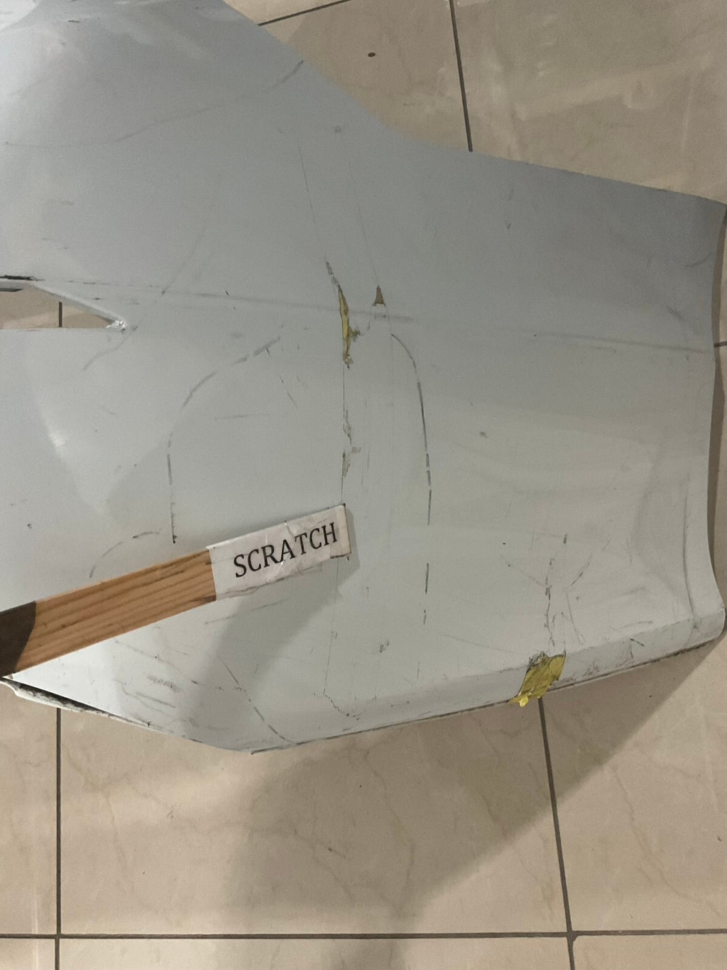 Rear Bumper Cover White Honda Accourd 2019 2018  71501TVAA000 OEM