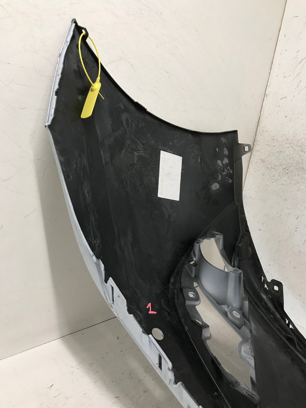 Front Bumper Cover White Toyota Camry 2017 2018 CAPA
