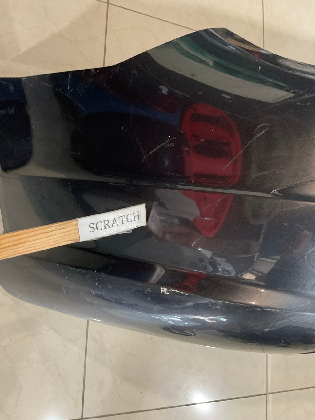 Rear Bumper Cover Grey 08-11 Mercedes W204 A204 C300 C350 204+885+2925 OEM