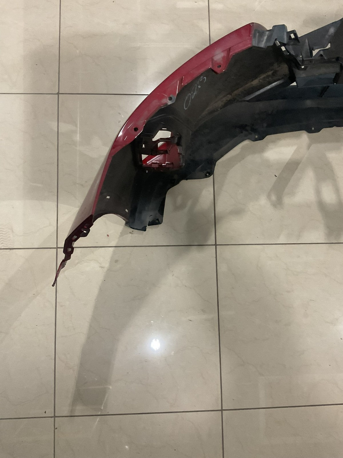 Front Bumper Cover Red 2021 2022 Nissan Kicks S/SV/SR 62022+5r00h OEM