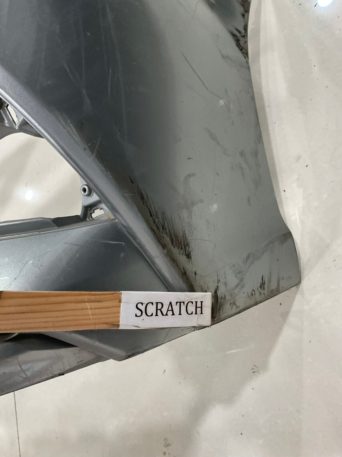 Front Bumper Cover Silver Toyota Camry SE XSE Hybrid SE 18-2020 52119-06E20 OEM