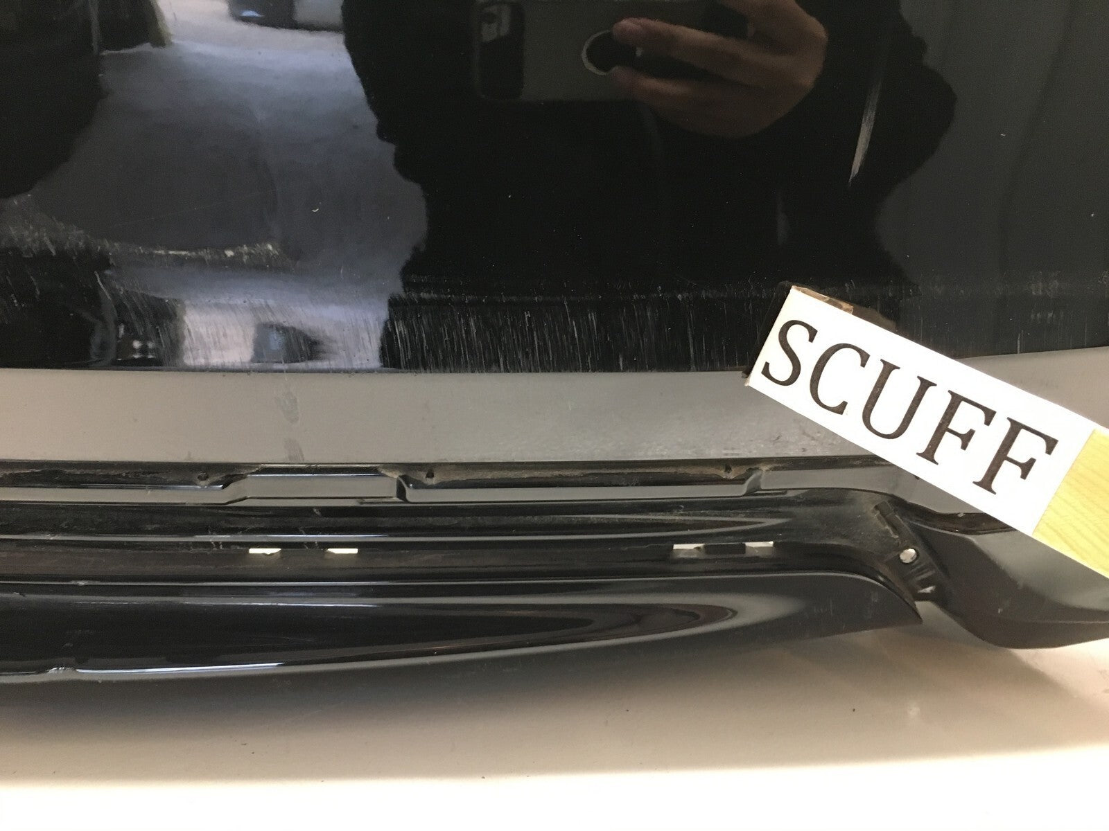 Rear Bumper Cover Honda Accord EX/LX/EX-L (Single Exhaust) 2016-2017 Original