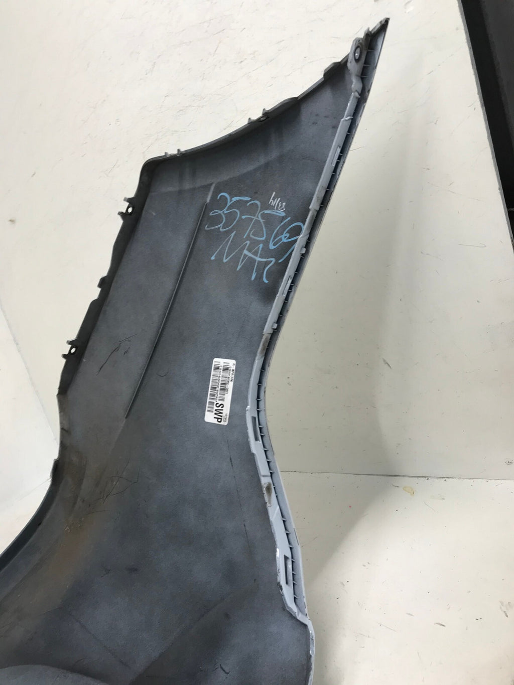 Rear Upper Bumper Cover White Hyundai Santa Fe Sport 13-16 86611-4Z000 OEM