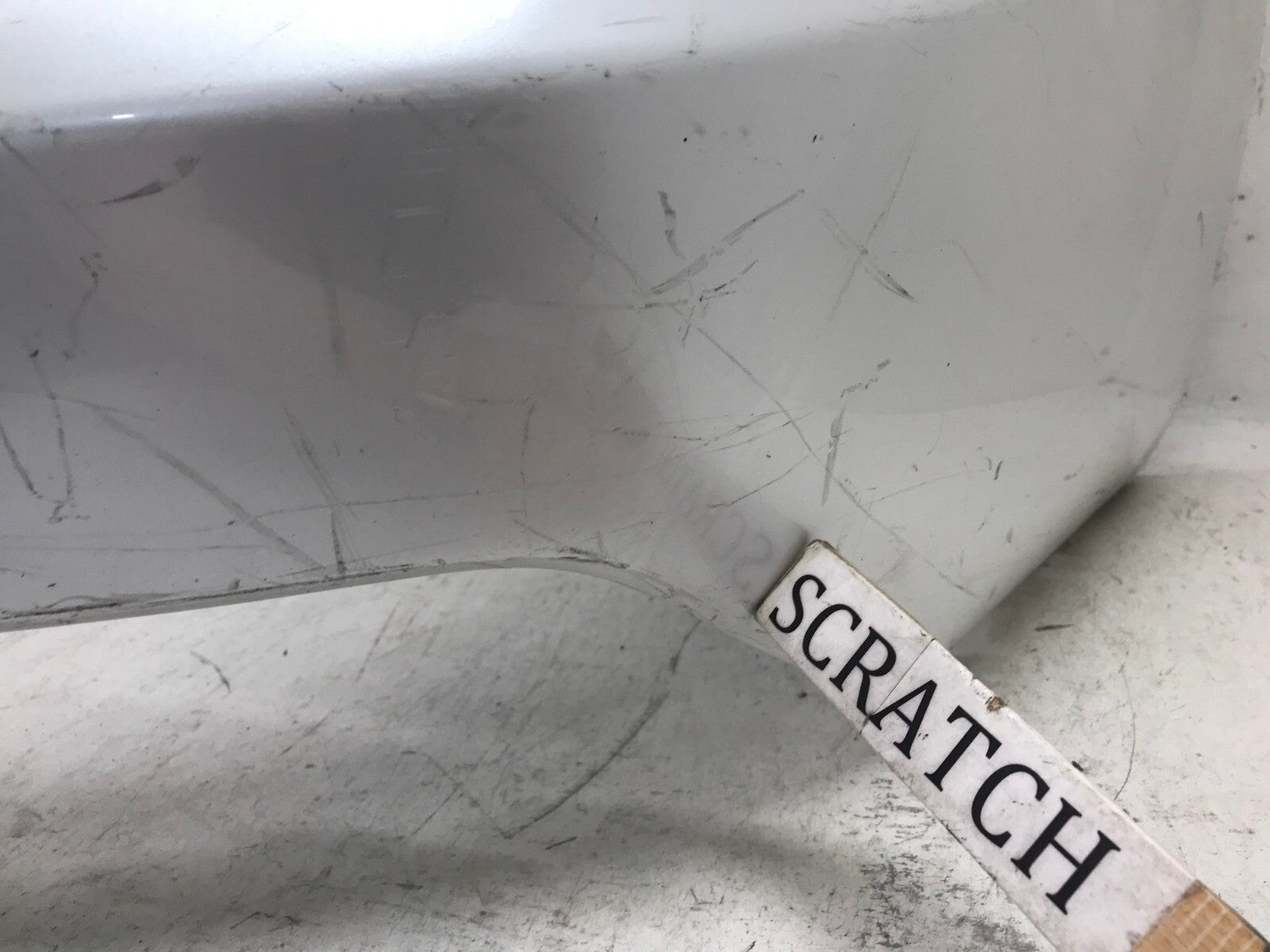 Rear Bumper Cover White Lexus NX300h NX200T Base F Sport 52159-78010 OEM