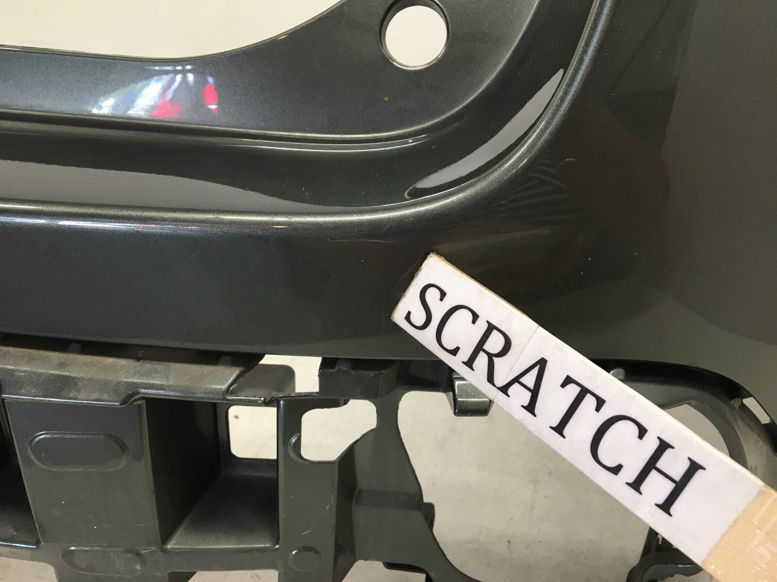 Rear Bumper Cover Toyota Highlander LE Limited Hybrid Lted w/o Sns 6W4 14-18 OEM