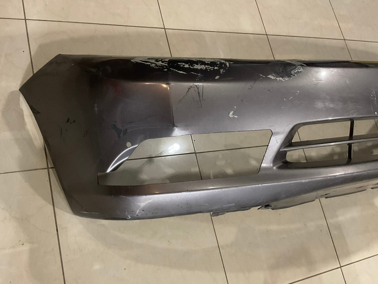 Front Bumper Cover Grey Honda Civic 2012 2013 71101-TR0-ZZ00 OEM