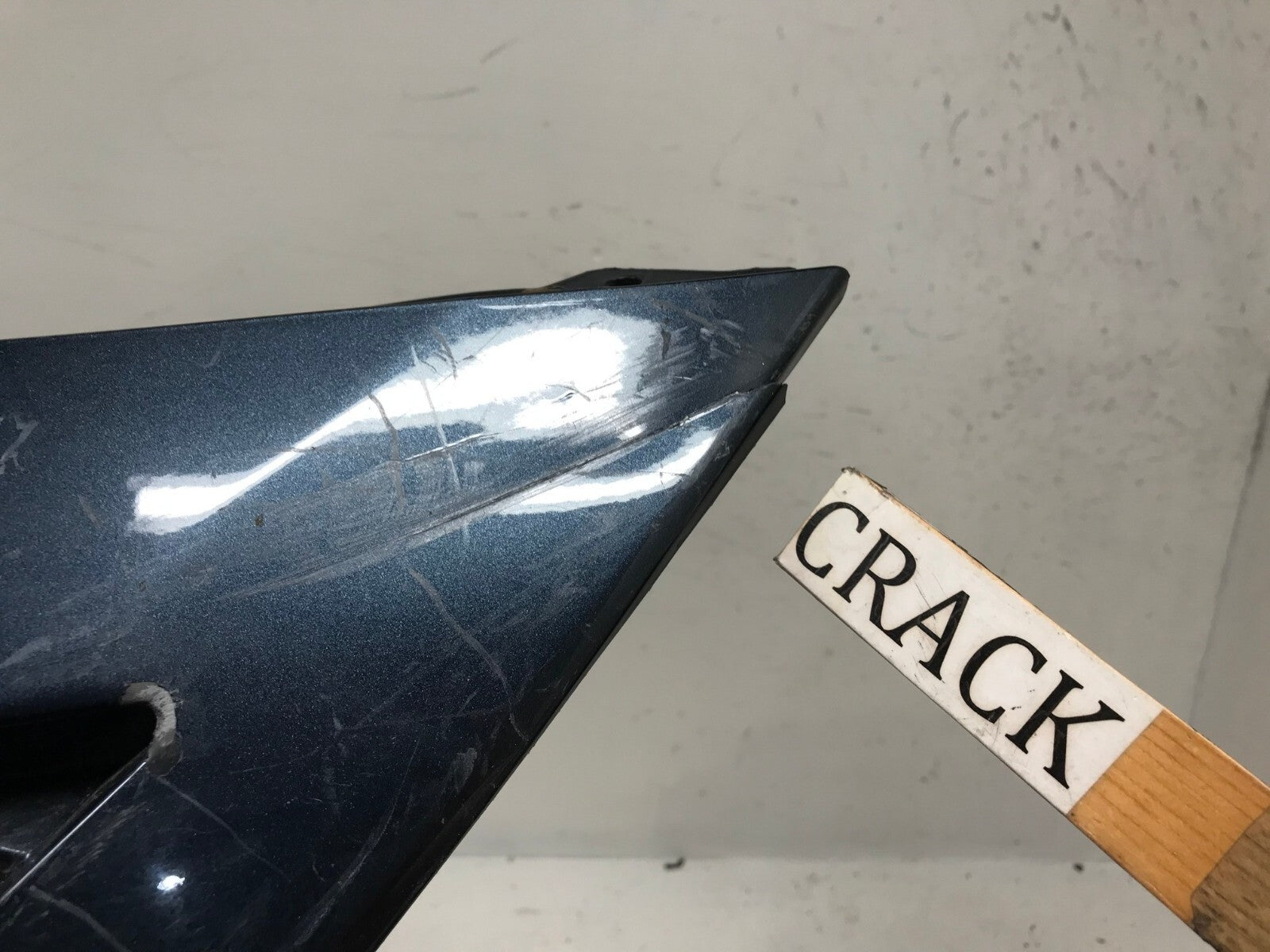 Front Bumper Cover Blue 2015-2018 Nissan Versa CAPA