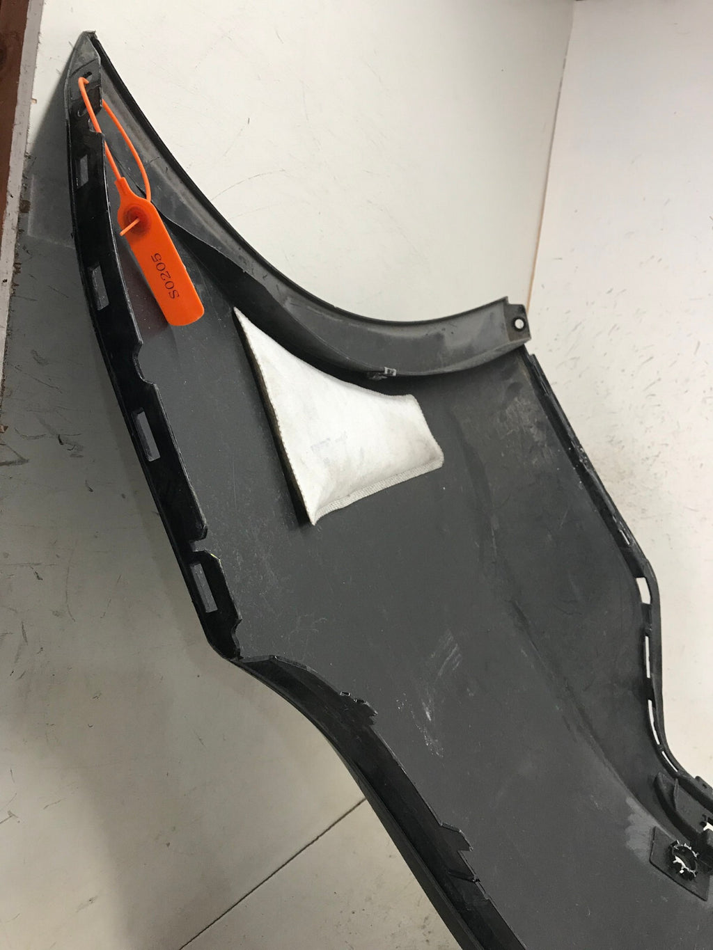 Rear Bumper Cover Black Porsche Panamera 2017-2020 w/Sensor Holes 971807421 OEM