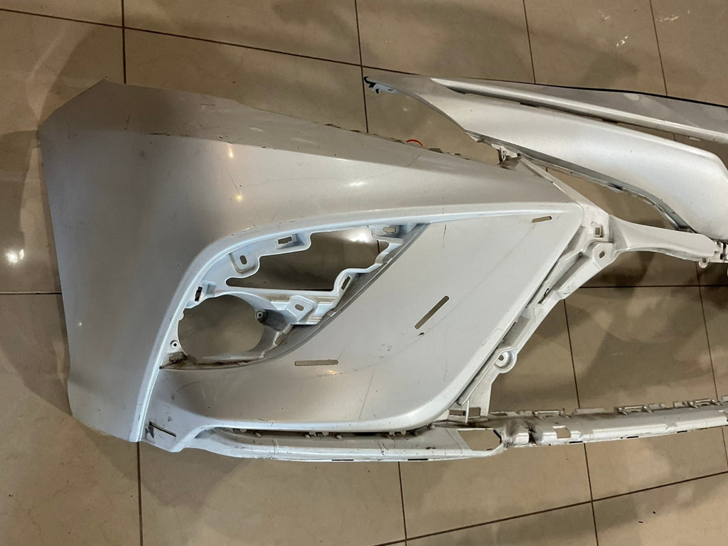 Front Bumper Cover White Toyota Camry 2018 2019 52119+06e30 OEM