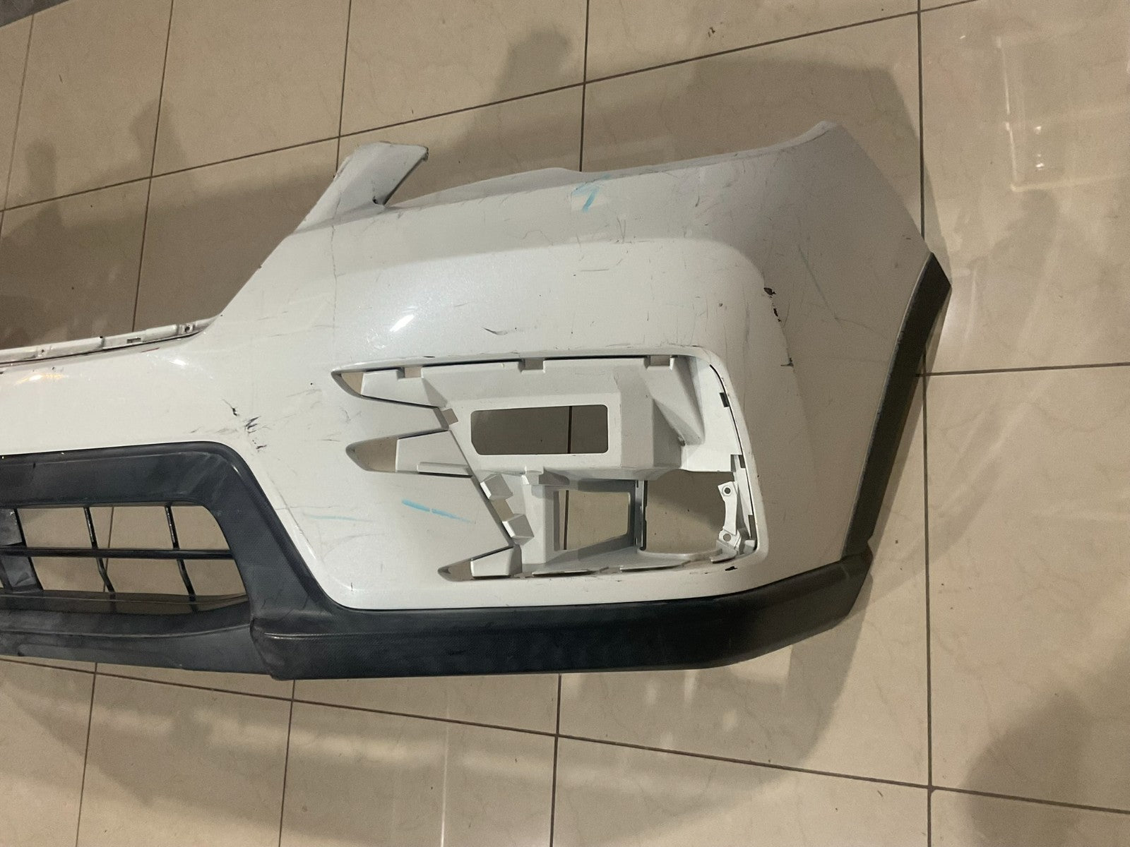 Front Bumper Cover White Subaru Ascent 2019 2020-2022 57704xc00a OEM