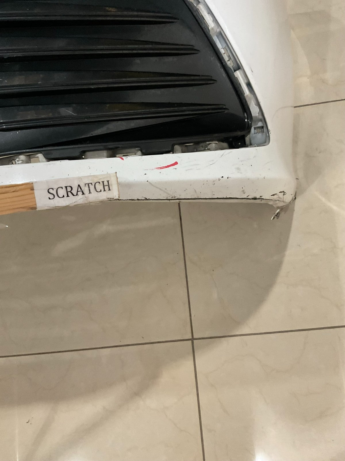 Front Bumper Cover White 2021-2022 Toyota Camry LE XLE 52119+06d00 OEM