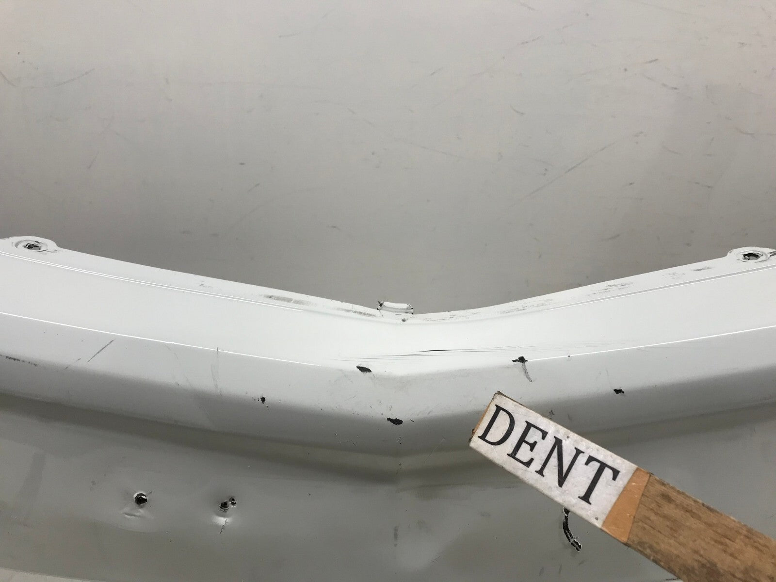 Front Bumper Cover White Mercedes-Benz GLK350 2010 2011 2012 2048804340 OEM
