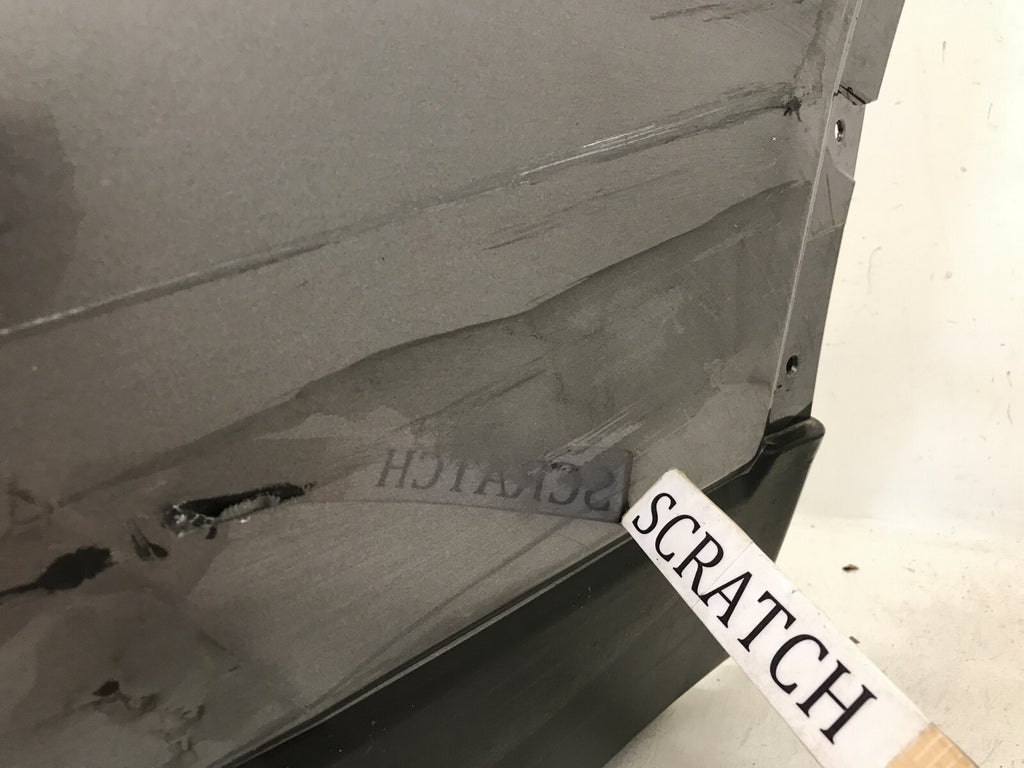Rear Bumper Cover Nissan Rogue S/SL/SV/SV Hyb/SL Hyb w/Sensor Holes 17 2018 OEM