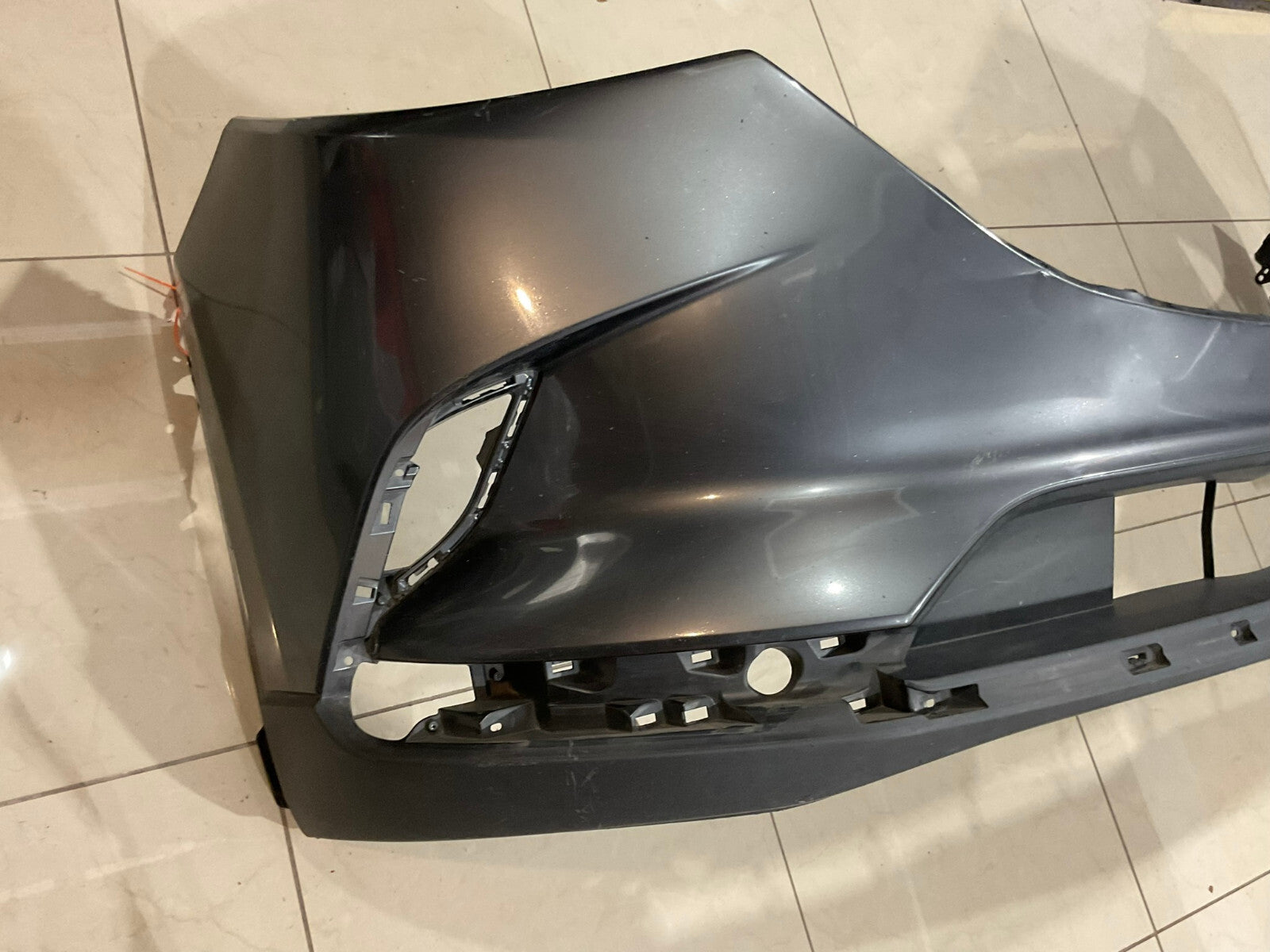 Front Bumper Cover Grey 2016-2017 Mazda Cx9 CX 9 TK48-50031 OEM